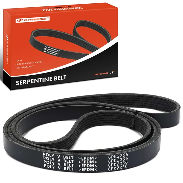 88.9 Inch Serpentine Belt for 2020-2021 Ford F-450 Super Duty