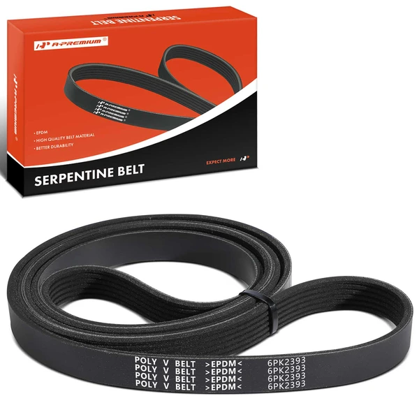 94.19 Inch Serpentine Belt for 1988-1991 Ford E-250 Econoline