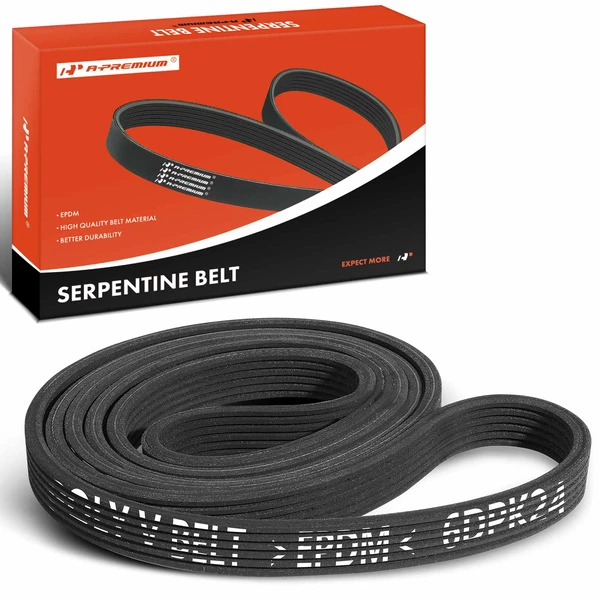 95.56 Inch Serpentine Belt for 1996-2000 Chrysler Town & Country