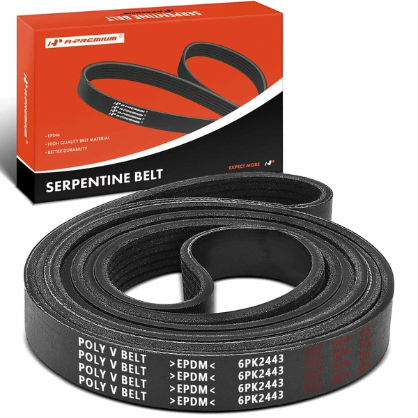 96.29 Inch Serpentine Belt for 2004-2007 Ford Freestar