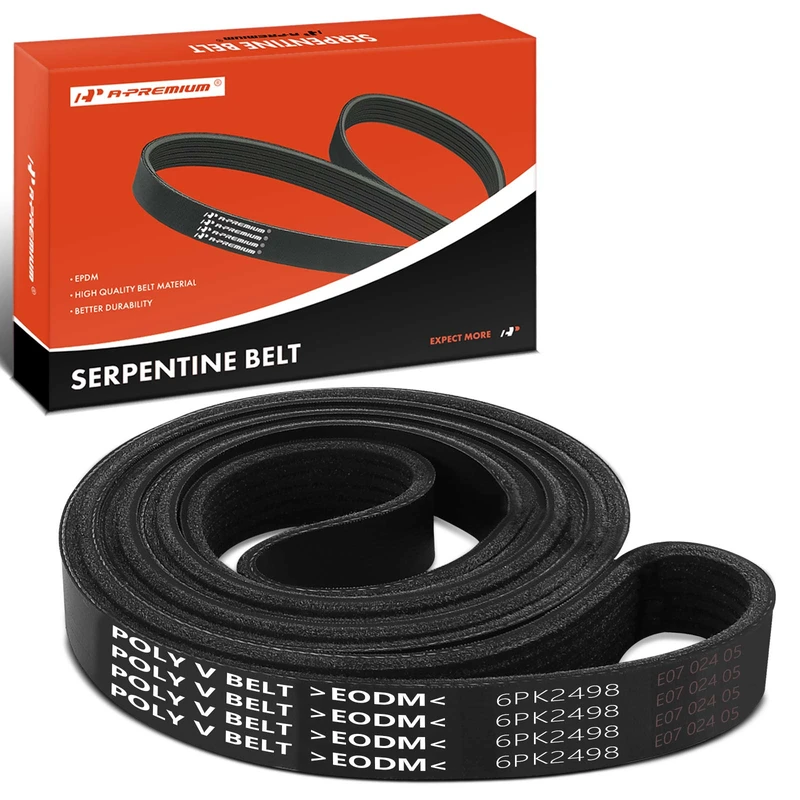 98.07 Inch Serpentine Belt for 1992 Chrysler Dynasty 3.3L V6