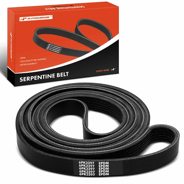 A-Premium APSBT234 2001 Chevrolet Silverado 3500 Serpentine Belt