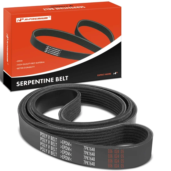 64.96 Inch Serpentine Belt for 2011-2016 BMW 550i xDrive