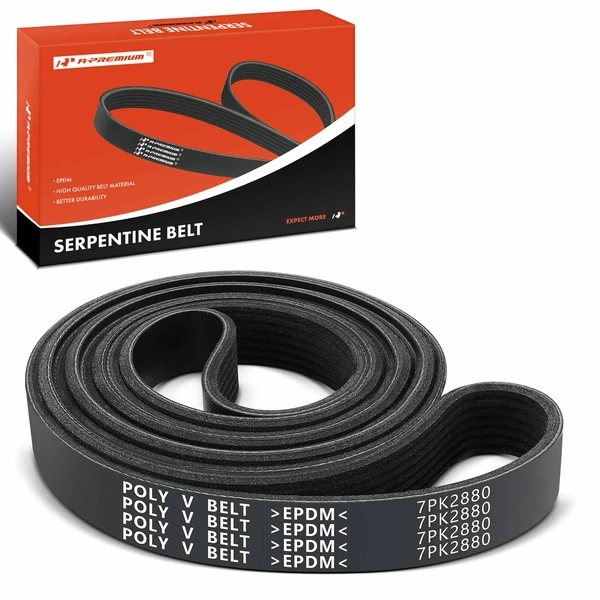 113.47 Inch Serpentine Belt with Air Conditioning for Dodge Ram 2500 3500 94-96 8.0L