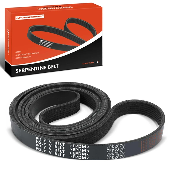 113.05 Inch Serpentine Belt with Air Conditioning for Dodge Ram 2500 Ram 3500 97-02