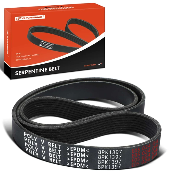 55.13 Inch Serpentine Belt for 2011 Isuzu FTR