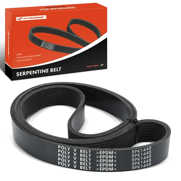 56.99 Inch Serpentine Belt for 2008 2011 Freightliner Argosy