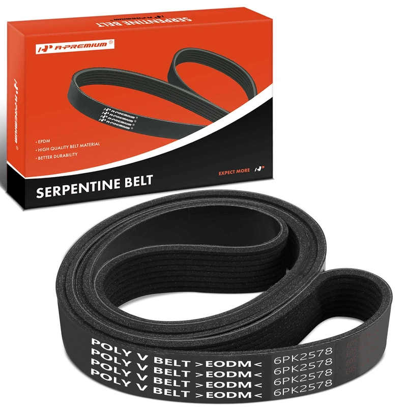 73.23 Inch Serpentine Belt for Ford Freightliner International Kenworth Toyota