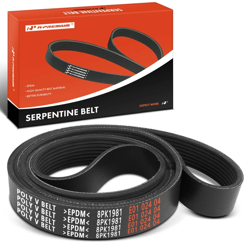 78.02 Inch Serpentine Belt for 1995 Ford LA9000