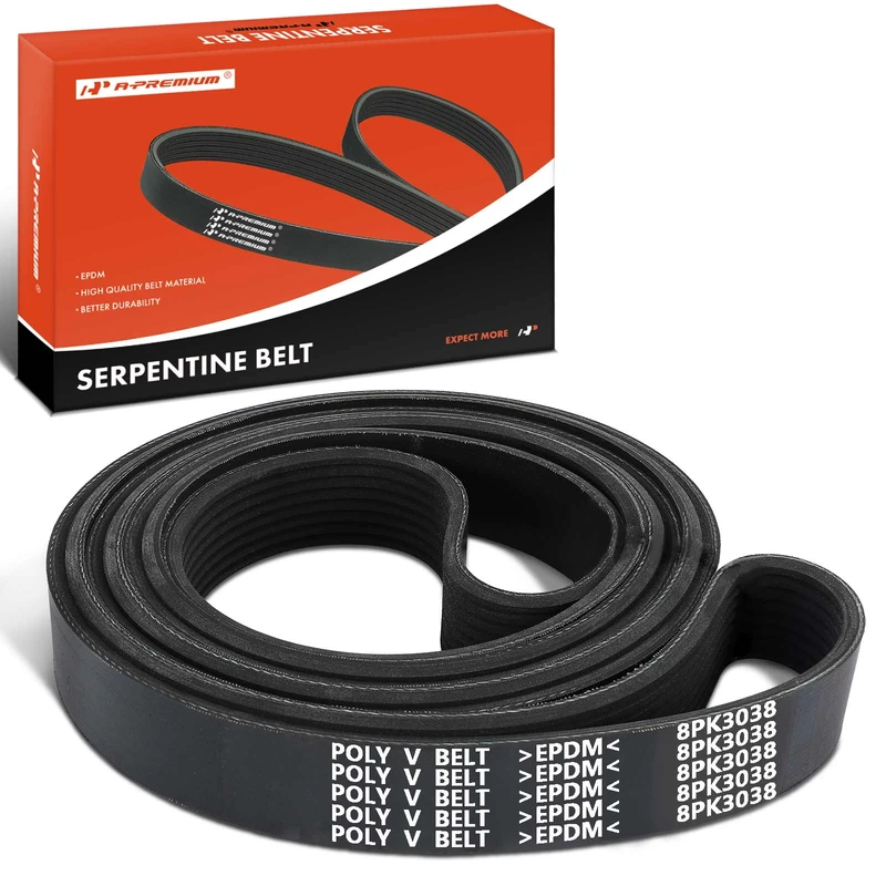 119.53 Inch Serpentine Belt for 1997 Ford E-350 Econoline Club Wagon 7.3L V8