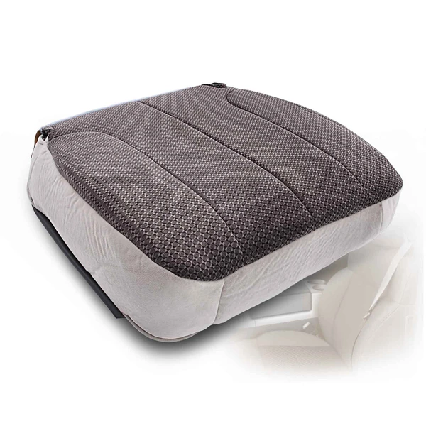 Taupe Tannish Grayish Front Driver Seat Bottom Cover for Dodge Ram 1500 02-05