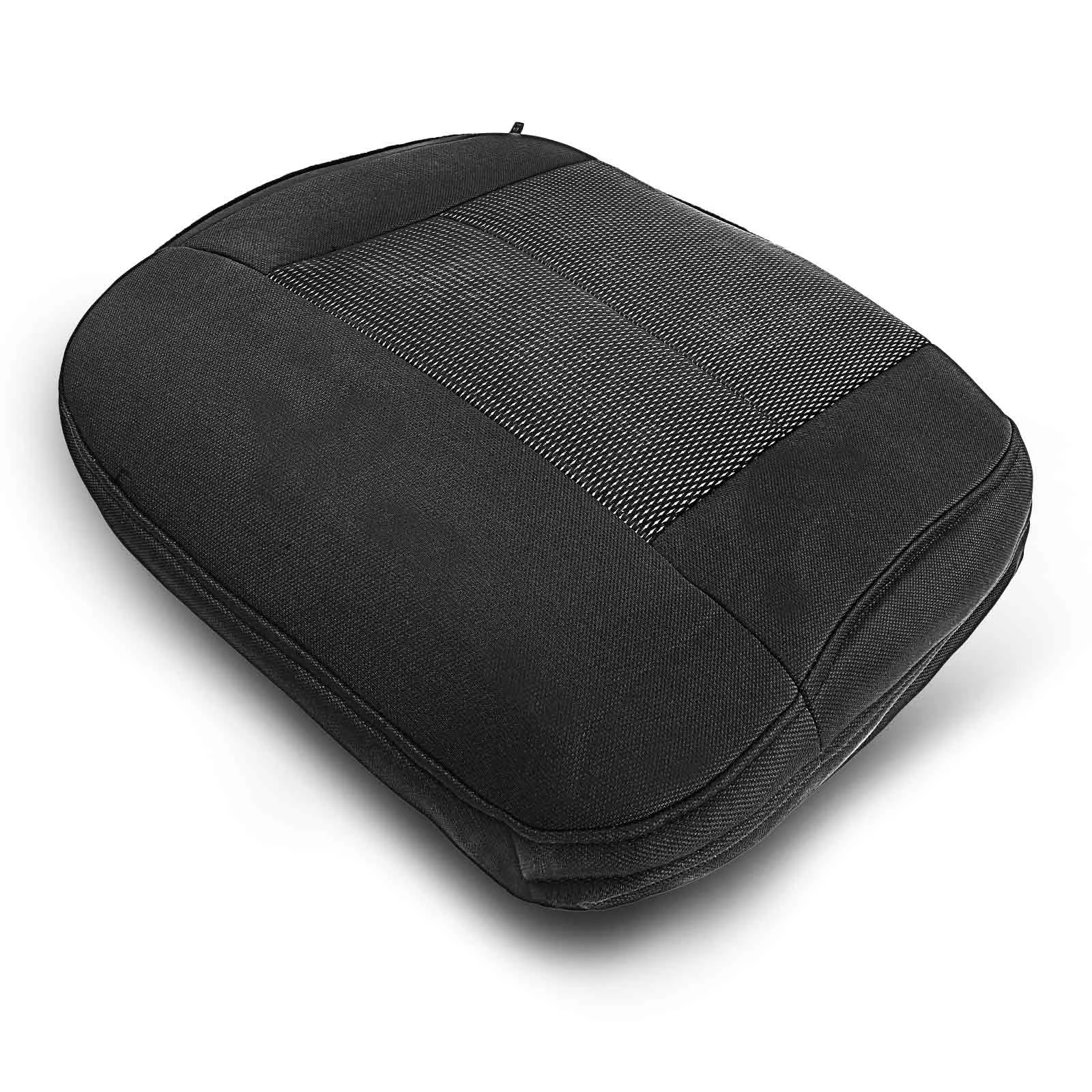 The A-premium Ebony Black Front Driver Seat Bottom Cover for Ford F-150 2004-2006 Image 