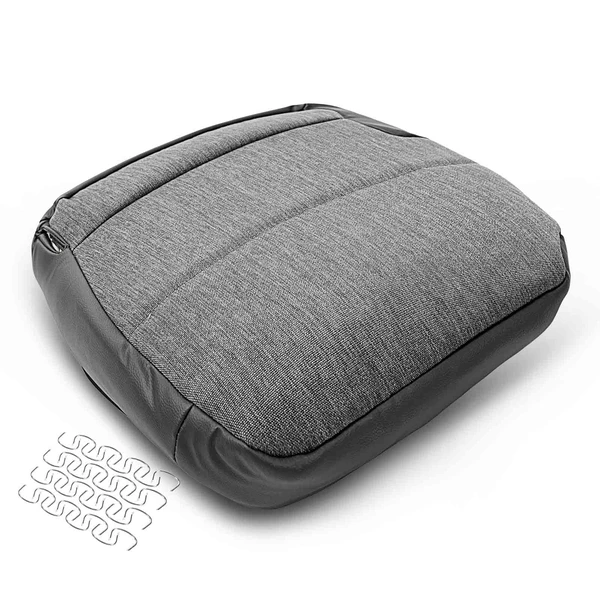 Steel Gray Front Driver Seat Bottom Cover for Isuzu NPR 1995-2006 GMC W4500