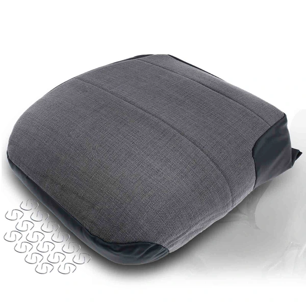 Dark Gray Front Driver Seat Bottom Cover for Isuzu NPR NPR-HD NQR NRR GMC W4500