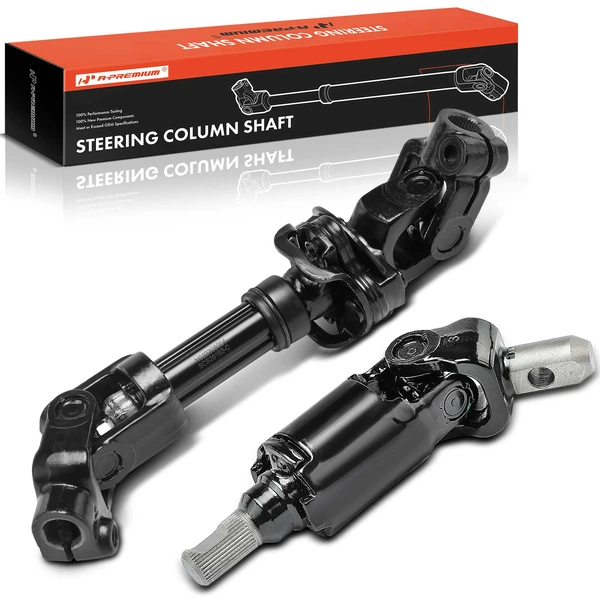 2 Pcs Upper & Lower Intermediate Steering Shaft for Chevrolet Express 2500 03-06