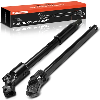 2 Pcs Lower & Intermediate Steering Shaft