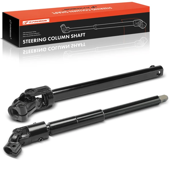 2 Pcs Lower & Intermediate Steering Shaft for Ford E-150 E-350 E-450 Super Duty