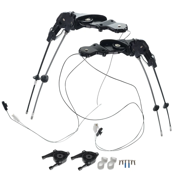 2 Pcs Rear Power Sliding Door Cable Kit without Motor for Toyota Sienna 2004-2010