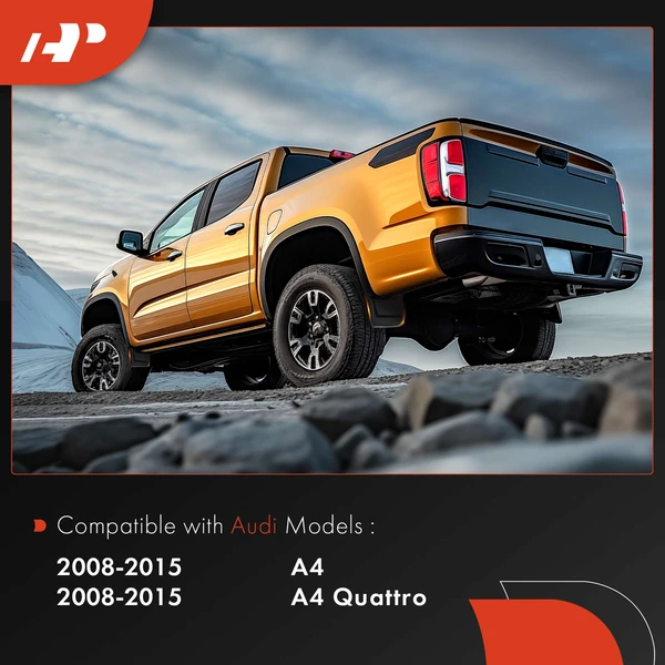 4 Pcs Front & Rear Splash Guards Mud Flaps for Audi A4 A4 Quattro 2008-2015