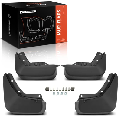 4 Pcs Front & Rear Mud Flaps Splash Guards Fender