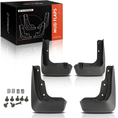 4 Pcs Front & Rear Mud Flaps Splash Guard Fender