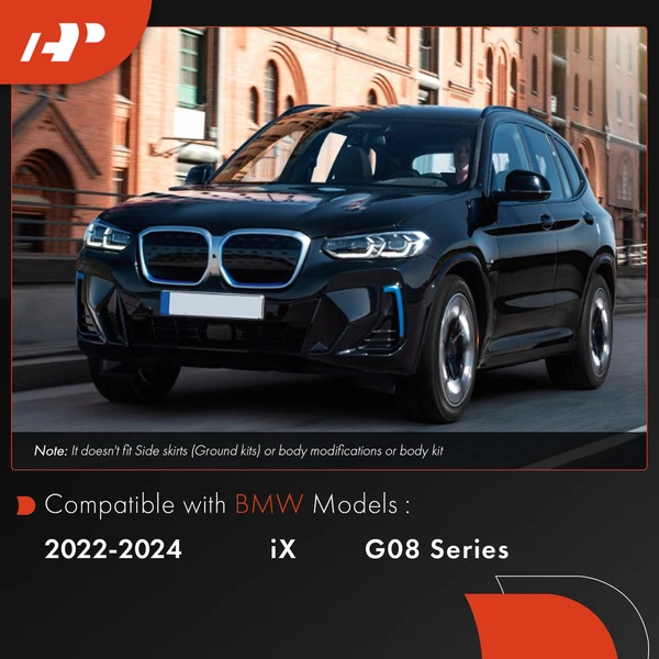 4 Pcs Front & Rear Mud Flaps Splash Guards Fender for BMW iX G08 2022-2024