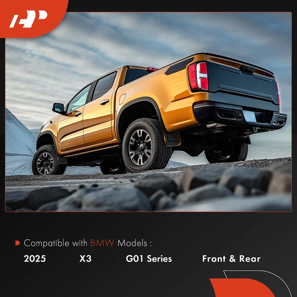 4 Pcs Front & Rear Splash Guards Mud Flaps for BMW X3 G01 2025 SUV