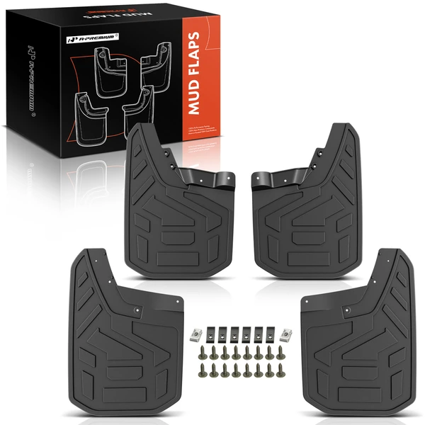 4 Pcs Front & Rear Mud Flaps Splash Guards Fender for 2023-2024 GMC Canyon