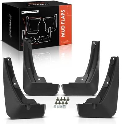 4 Pcs Front & Rear Mud Flaps Splash Guards