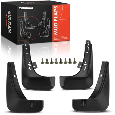 4 Pcs Front & Rear Mud Flaps Splash Guards Fender