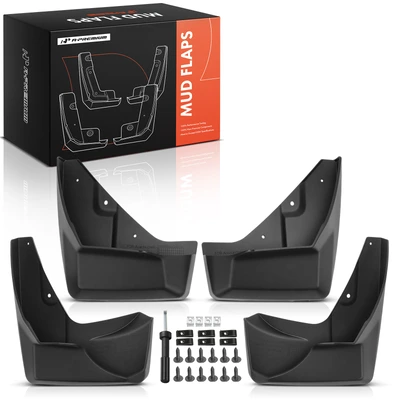 4 Pcs Front & Rear Splash Guards Mud Flaps for 2017-2023 GMC Acadia