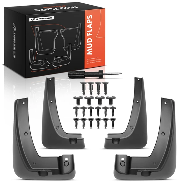 4 Pcs Front & Rear Splash Guards Mud Flaps for 2016-2018 Kia Sorento