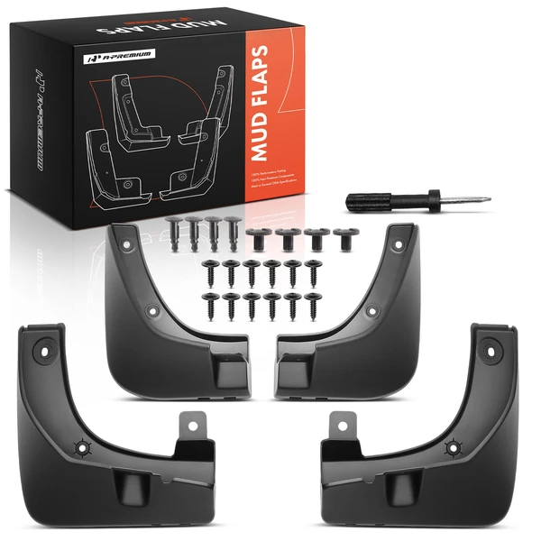 4 Pcs Front & Rear Splash Guards Mud Flaps for Kia Sorento 2021-2025