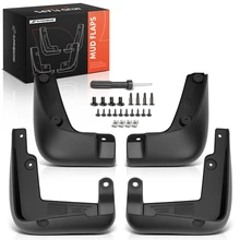 4 Pcs Front & Rear Splash Guards Mud Flaps for 2014-2016 Kia Cadenza