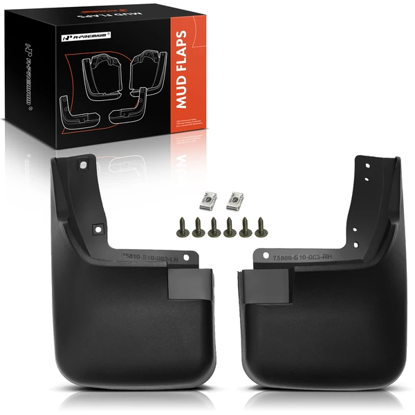 2 Pcs Front Mud Flaps Splash Guards Fender for 1997-2001 Honda CR-V