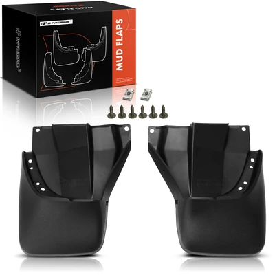 2 Pcs Rear Mud Flaps Splash Guards Fender
