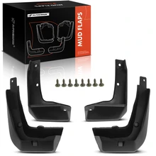 4 Pcs Front & Rear Splash Guards Mud Flaps