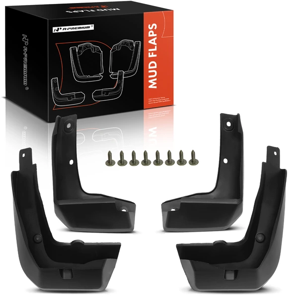 4 Pcs Front & Rear Splash Guards Mud Flaps for 2018-2020 Honda Fit