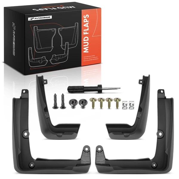 4 Pcs Front & Rear Splash Guards Mud Flaps for 2023-2025 Honda HR-V