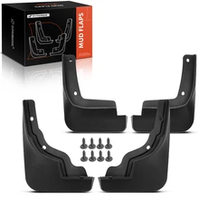 4 Pcs Front & Rear Mud Flaps Splash Guards Fender