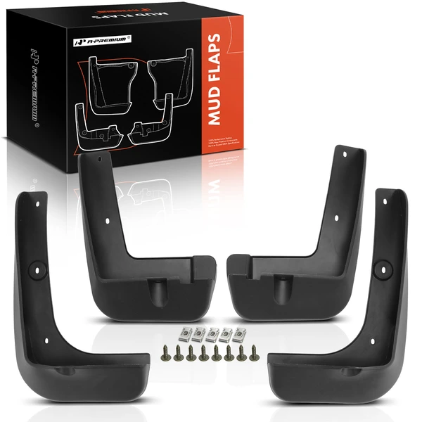 4 Pcs Front & Rear Splash Guards Mud Flaps for 2013-2018 Hyundai Santa Fe Sport