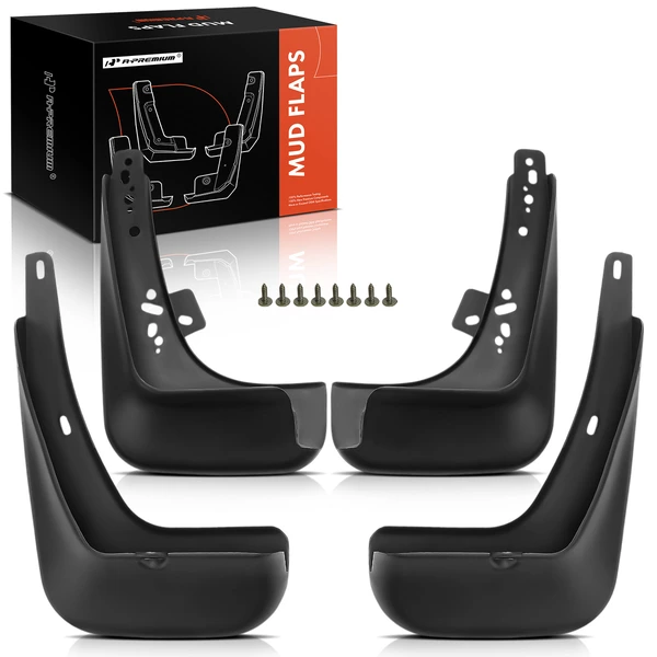 4 Pcs Front & Rear Splash Guards Mud Flaps for 2012-2022 Hyundai Accent