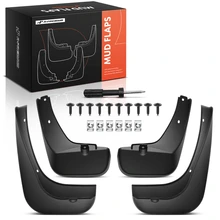 4 Pcs Front & Rear Splash Guards Mud Flaps