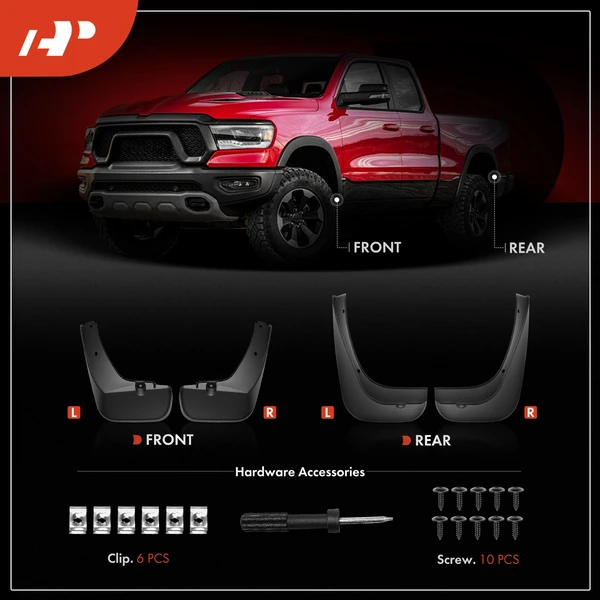 4 Pcs Front & Rear Splash Guards Mud Flaps for Hyundai Tucson 2010-2015 ix35 2015