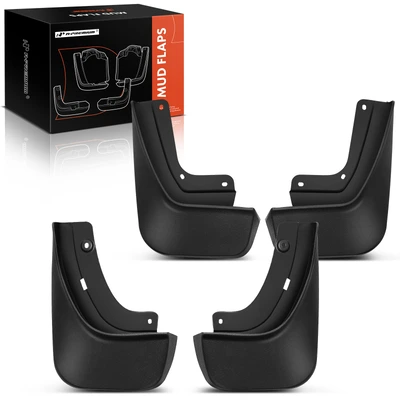 4 Pcs Front & Rear Mud Flaps Splash Guards Fender