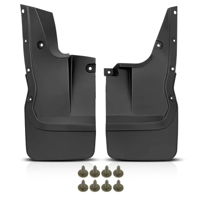 2 Pcs Rear Mud Flaps Splash Guards Fender