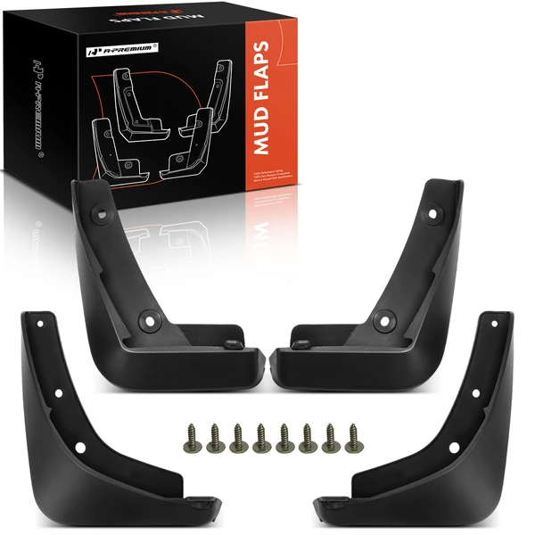 4 Pcs Front & Rear Splash Guards Mud Flaps for 2020-2023 Mazda 3