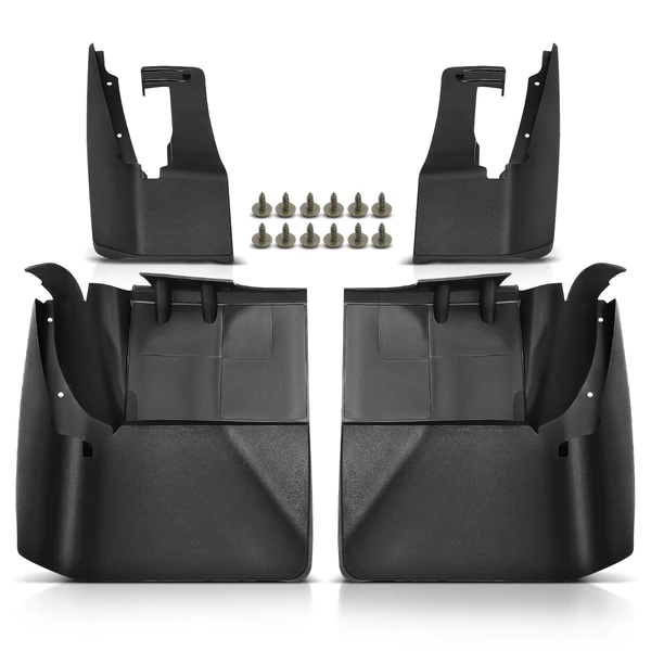 4 Pcs Front & Rear Mud Flaps Splash Guards Fender for Benz Sprinter NCV3 06-17 VW Crafter