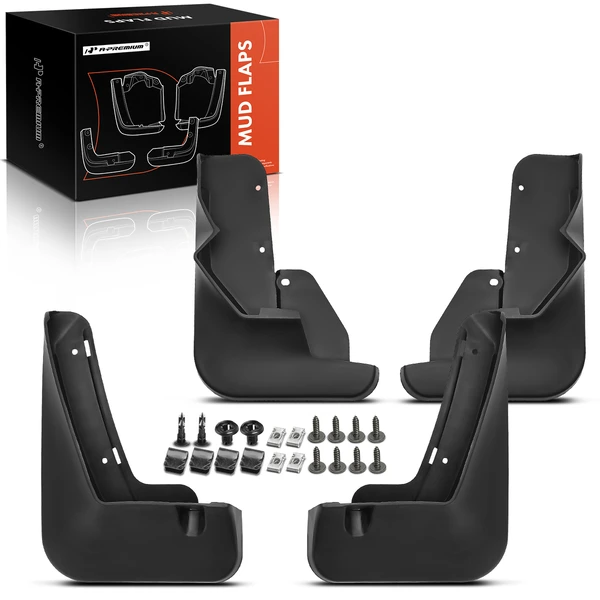 4 Pcs Front & Rear Mud Flaps Splash Guards Fender for 2023-2024 Nissan ARIYA