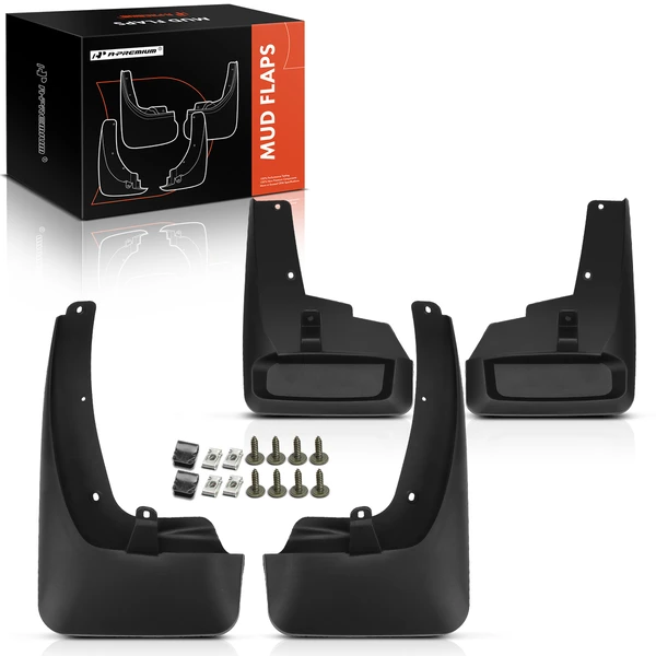 4 Pcs Front & Rear Mud Flaps Splash Guards Fender for Nissan Armada 2017-2024